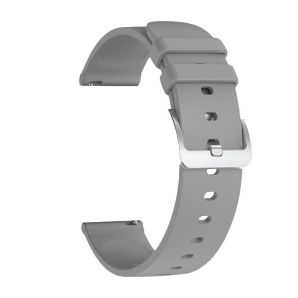Smartklokke-armbånd med 2 x 20 mm pinne Grey