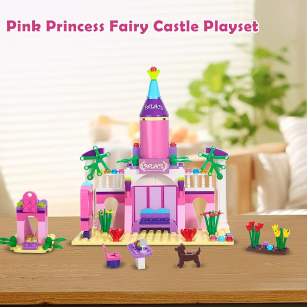 Byggklossar Palace Fairy Castle  . 178 Delar . Fr 6år+ Multicolor