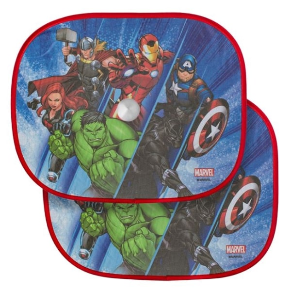 2-Pack Avengers Theme Solkrem med sugekopper.