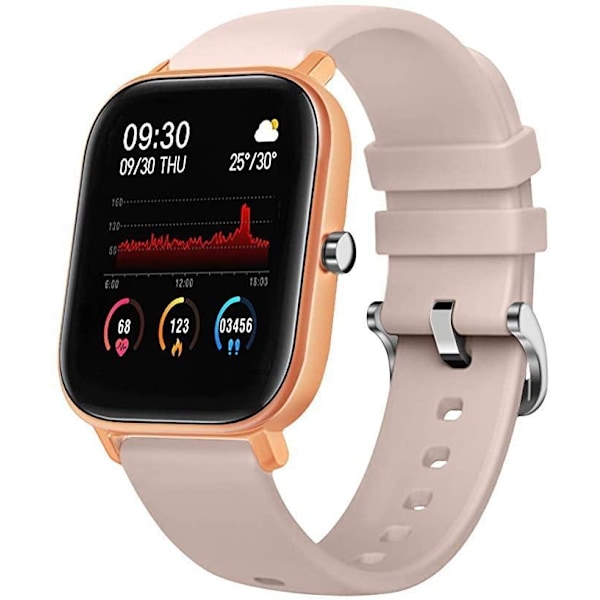 Stilren Smartklocka P8b Med Massa Funktioner Grey