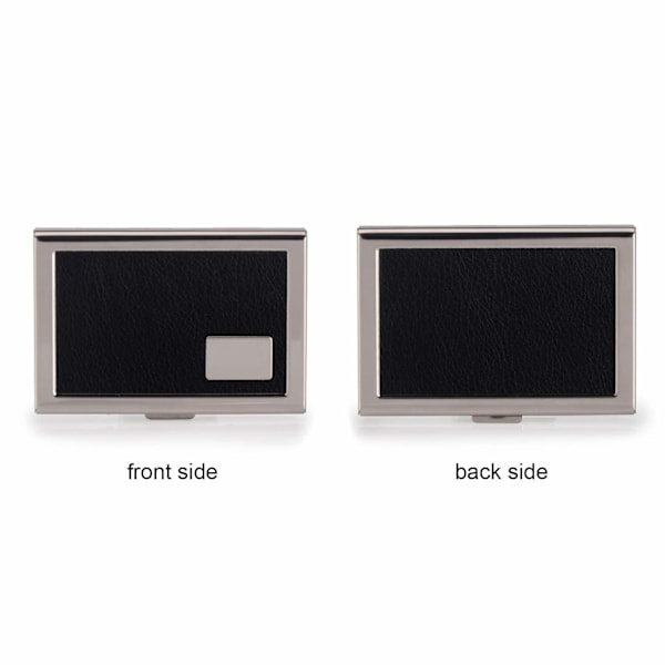 Korthållare / Plånbok - Rfid Säker - Rostfritt stål. Brun Brown