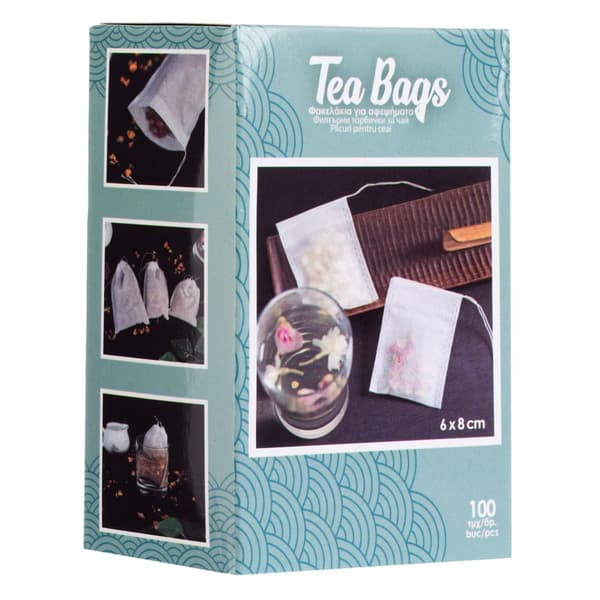 100st Tomma Tepåsar för Löste - Teabags