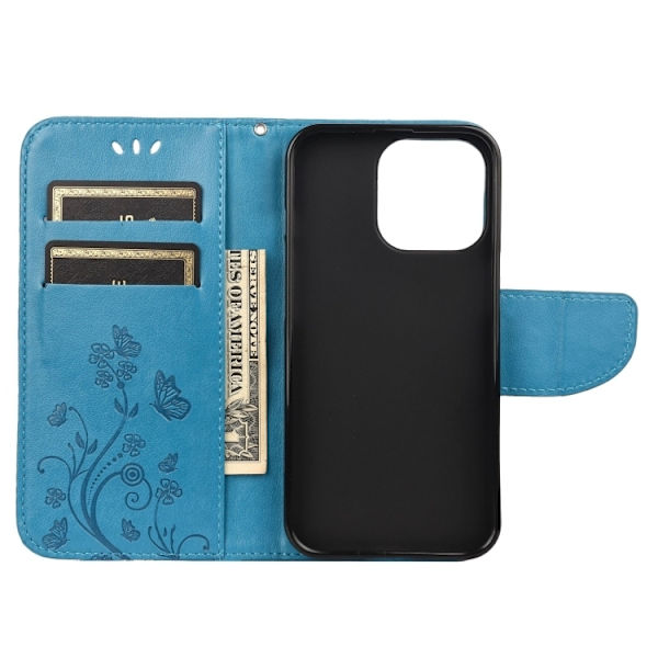 IPhone 13 Pro Max Plånboksfodral - Fjäril