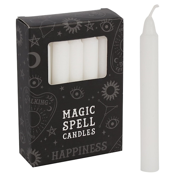 12-Pack Ritualer HAPPINESS Kronljus - Ljusmagi Beige