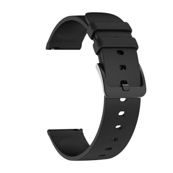 Smartklokke-armbånd med 2 x 20 mm pinne Black