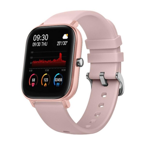 Stilfuldt Smart Watch P8b med masser af funktioner Pink gold