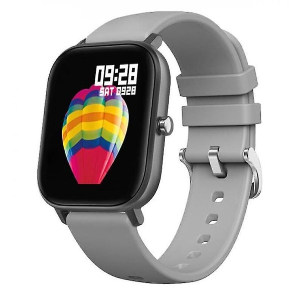 Stilig Smart Watch P8b med mange funksjoner Grey
