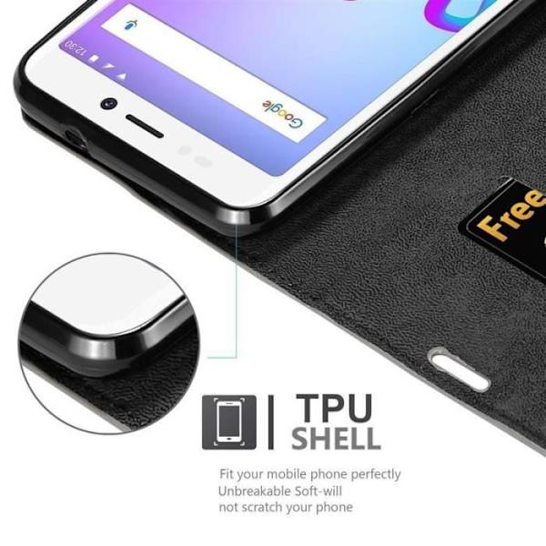 Cadorabo Fodral till WIKO JERRY 3 i KAFFEBRUNT