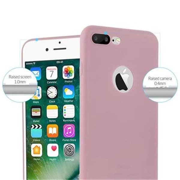 Skyddsfodral för iPhone 7 PLUS / 7S PLUS / 8 PLUS CANDY ROSE VIF Stötskydd Silikon Ros