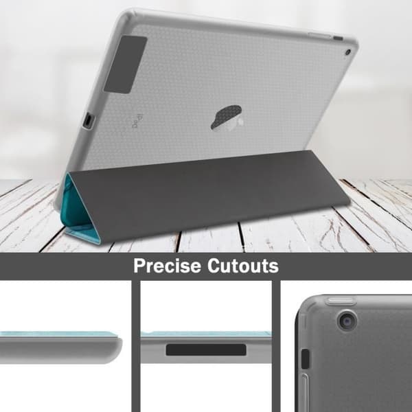 Fodral för iPad 2 / 3 / 4 Flip-skal i Grön Marmor Skydd Grön