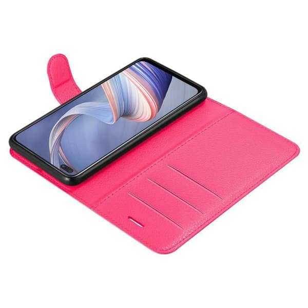 Etui för Oppo A92s i SOCKERROSA Ros