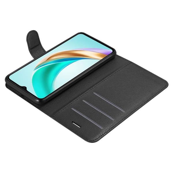 Etui för Honor X6b i JET BLACK Svart