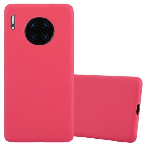 Fodral till Huawei MATE 30 PRO i CANDY RED Cadorabo Cover Protection Silikon TPU Fodral