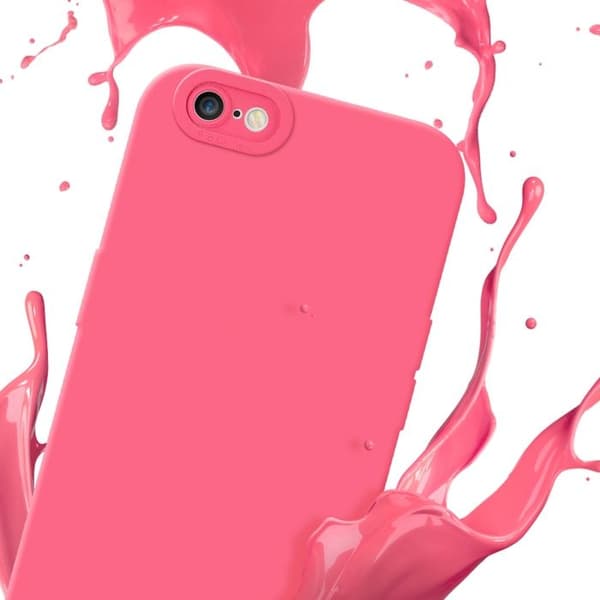 Skyddsfodral för iPhone 6 / 6S i FLUID RÖD Stötsäker Röd