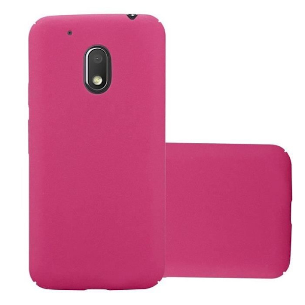 Coque - CADORABO - MOTO G4 PLAY - Hårdskydd - Matt Design - Färg Rosa Rosa