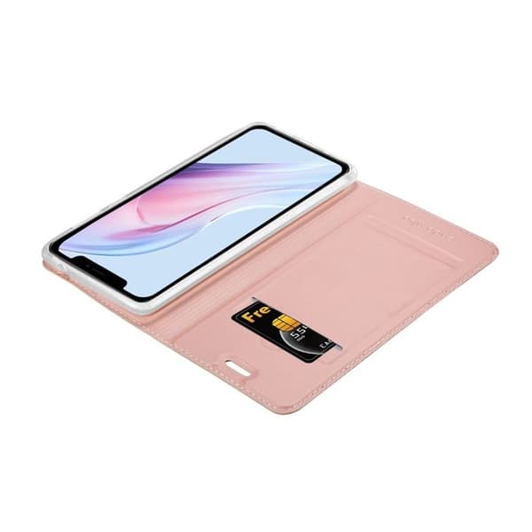 Fodral med lock för iPhone 13 PRO Plånbok i KLASISKT ROSÉ Antichock Ros