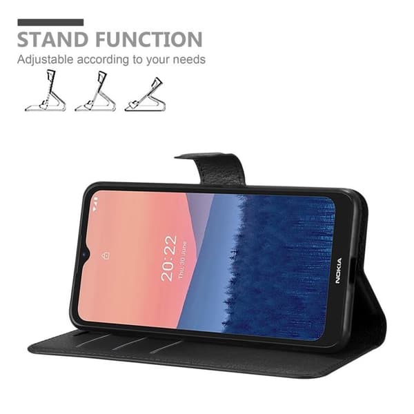 Etui för Nokia C21 i JETSVART Svart