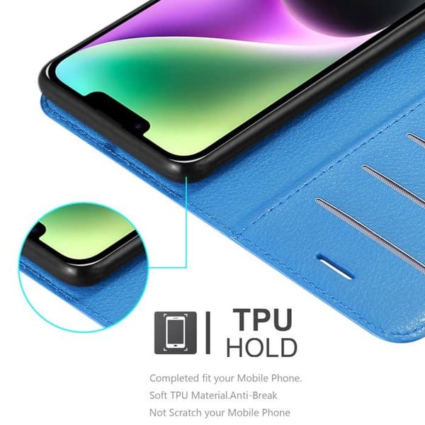 Etui för iPhone 14 i PASTELLBLÅ Blå