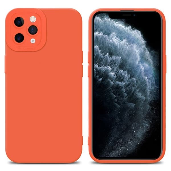 Skyddsfodral för iPhone 11 PRO i FLUID ORANGE Stötskyddande Apelsin