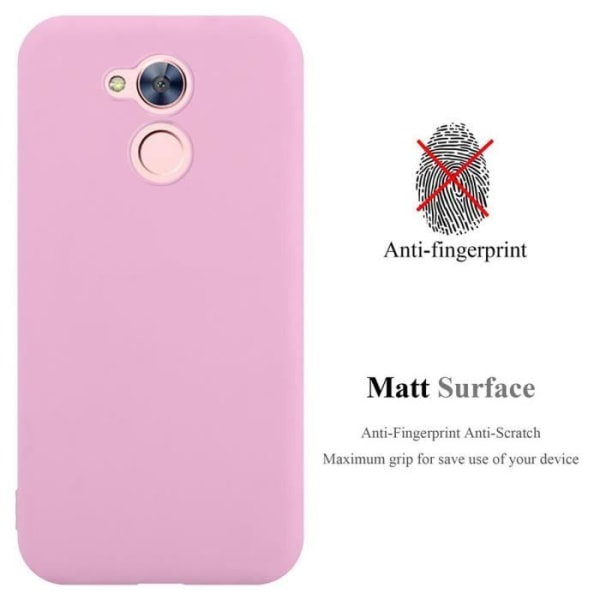 Fodral för Honor 6A PRO / 5C PRO i CANDY PINK Cadorabo Cover Protection silikon TPU-fodral