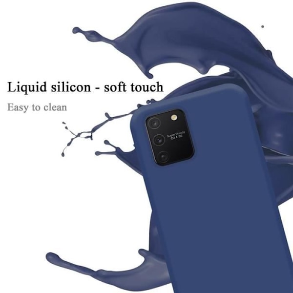 Cadorabo skal för Samsung Galaxy A91/S10 Lite/M80S - i Blå - Flexibelt TPU-silikon Blå