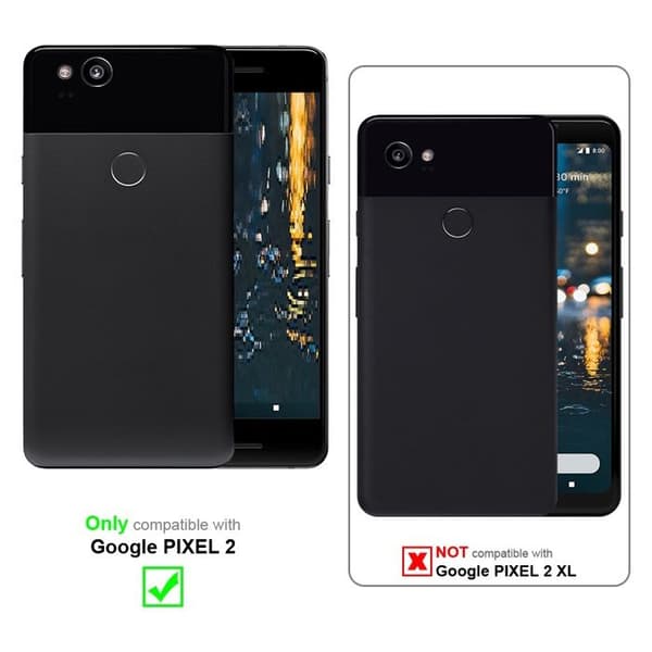 Fodral för Google PIXEL 2 Svart Utomhus- och Arbetsfodral Svart