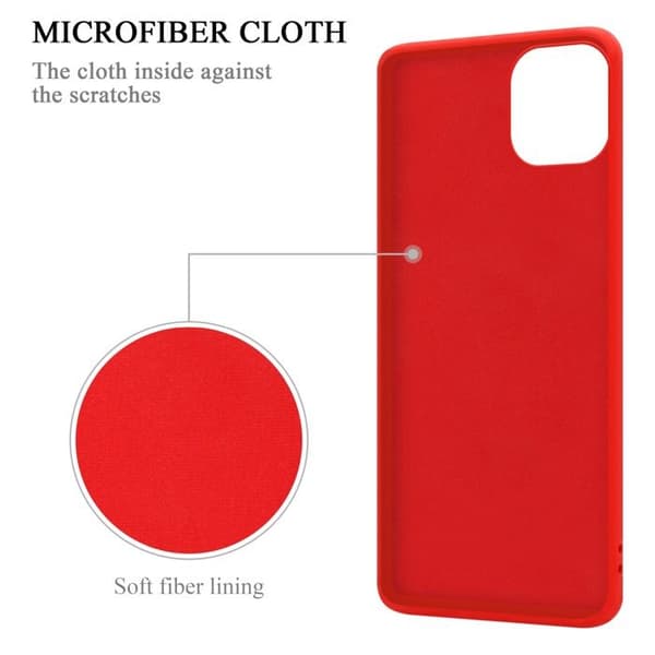 iPhone 14-fodral i LIQUID RED Stötskydd Röd