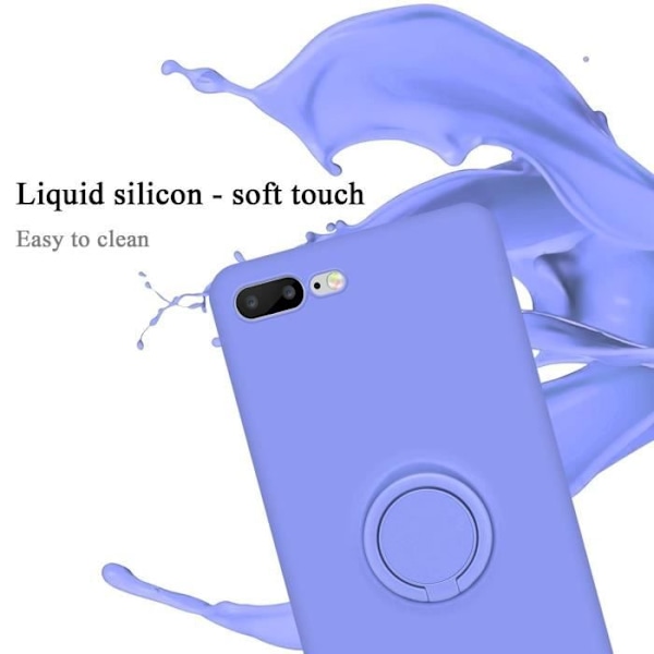 Coque - CADORABO - iPhone 7 PLUS / 7S PLUS / 8 PLUS - Silikon TPU - Ljus lila - Lätt skydd Ljuslila