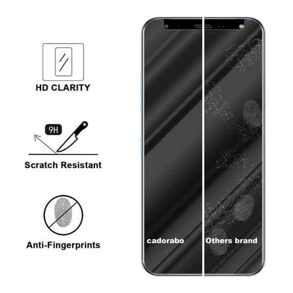 Härdat skärmskydd för LG K40 Vit