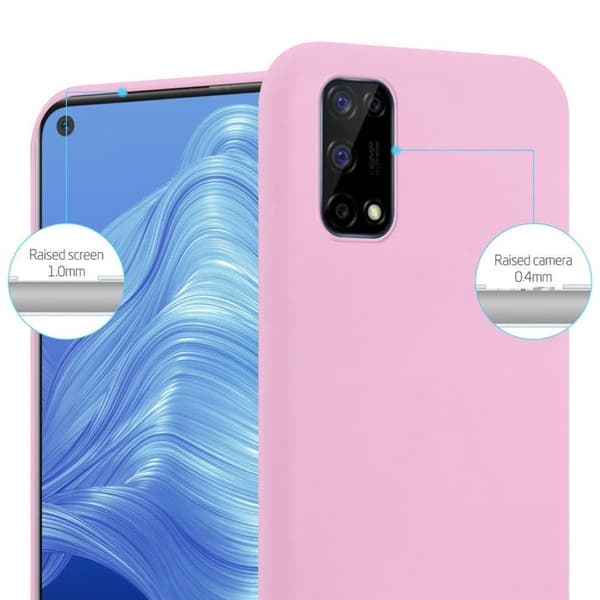 Skyddsfodral för Realme 7 5G CANDY ROSE VIF Stötskydd Silikon Ros
