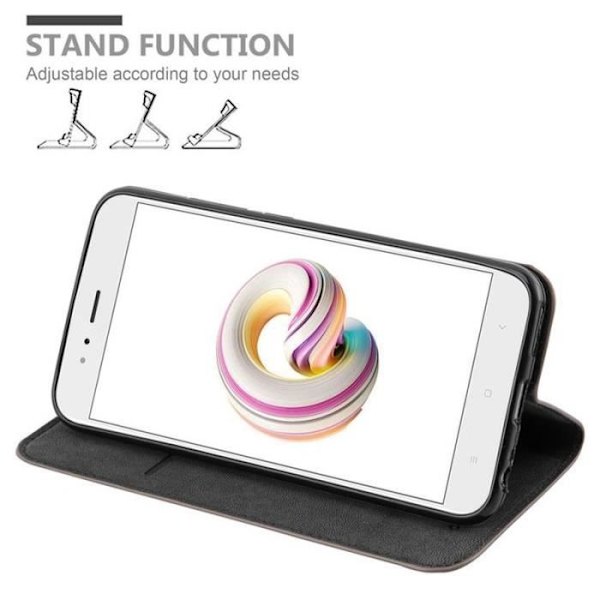 Cadorabo Fodral till Xiaomi Mi A1 - Mi 5X i KAFFEBRUNT