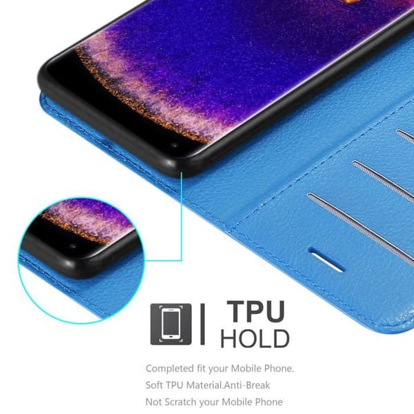 Etui för Oppo FIND X5 PRO i PASTELLBLÅ Blå