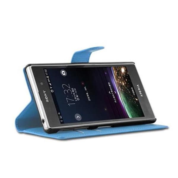 Etui för Sony Xperia Z1 i PASTELLBLÅ Blå
