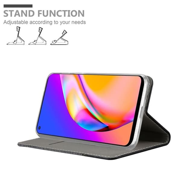 Skyddsfodral för Oppo A94 5G i GRÅSVART Stötsäker Etui Grå