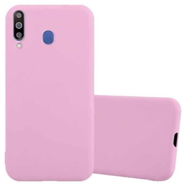 Coque - CADORABO - Samsung Galaxy M30 / A40s - Candy Rose Vif - Skydd i silikon TPU - Trendig design Candy Hot Pink