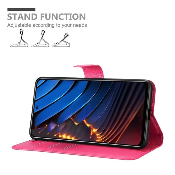 Etui för Xiaomi POCO X3 GT i SOCKERROSA Ros