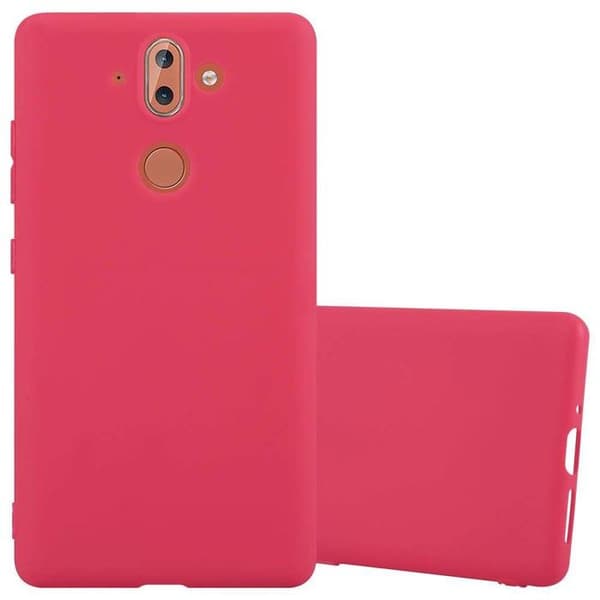 Skyddsfodral för Nokia 8 Sirocco CANDY RÖD Stötsäker Silikon Röd