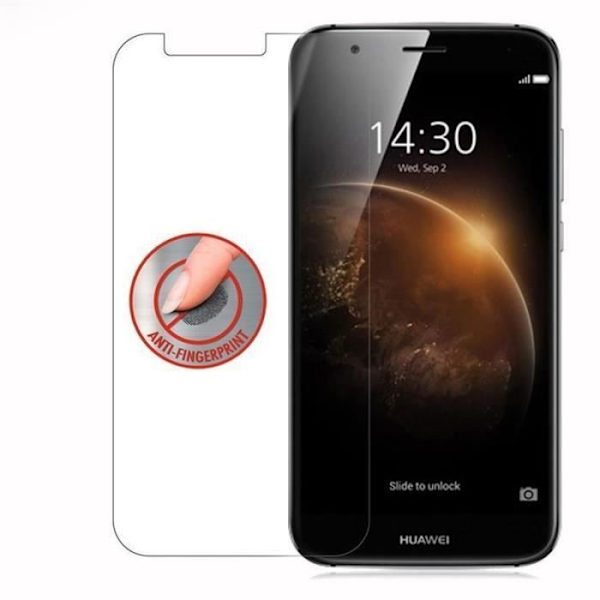 Cadorabo – Skärmskydd i härdat glas för > Huawei ASCEND G7 PLUS - G8 - GX8 < Skärmskydd i härdat glas Transparent