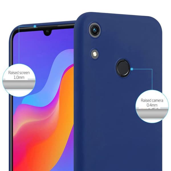 Skyddsfodral för Honor 8A CANDY MÖRKBLEU Stötsäker Silikon Blå
