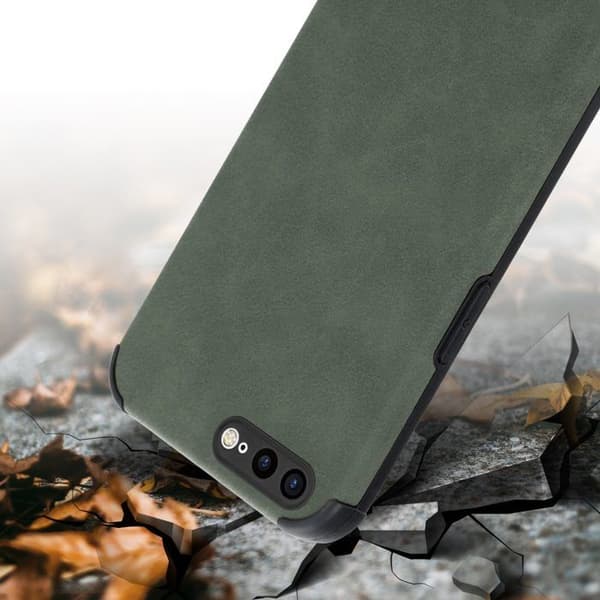 Skal för iPhone 7 PLUS / 7S PLUS / 8 PLUS Grön Smaragdskydd Grön