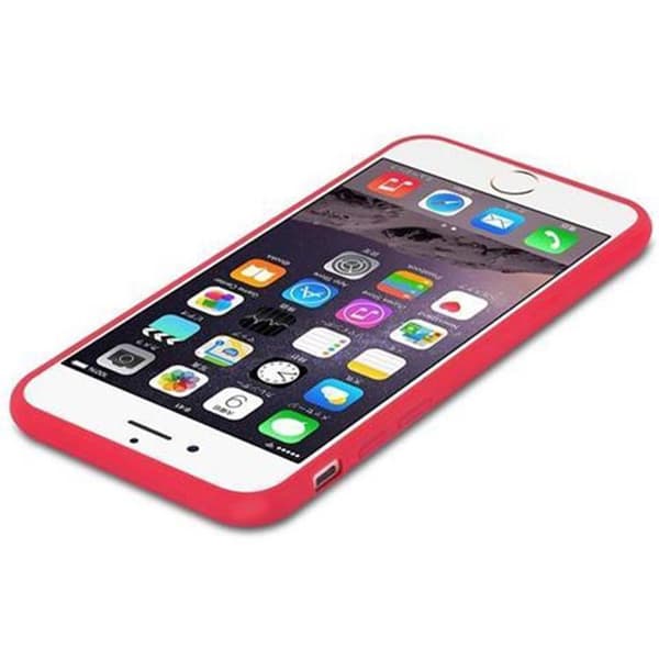 iPhone 6 / 6S CANDY RÖD Skal Stötsäker Silikon Röd