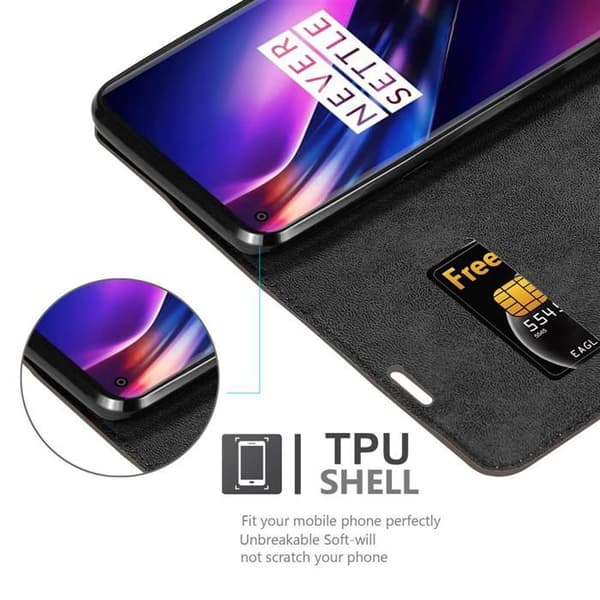 Etui för OnePlus 8 Fodral i KAFFEBRUN brun