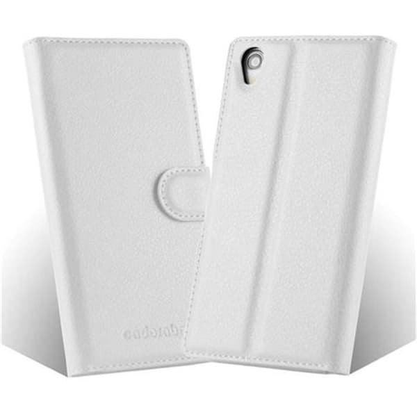 Fodral för Sony Xperia Z1 i VIT ALABASTER Vit