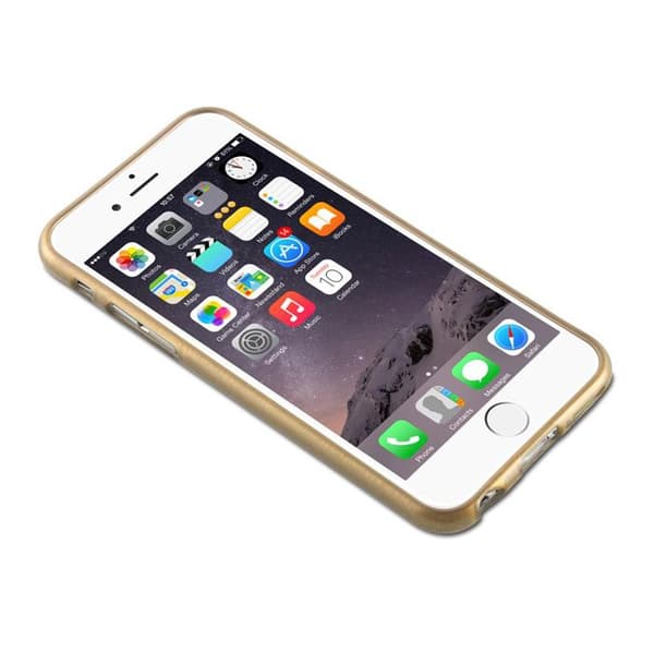 Skal för iPhone 6 / 6S GULD Stötskydd Gul