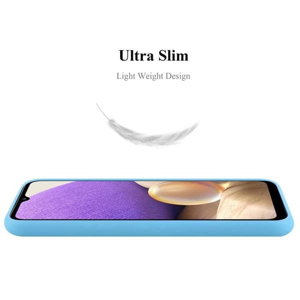 Skyddsfodral för Samsung Galaxy A32 5G CANDY BLÅ Stötsäker Silikon Blå