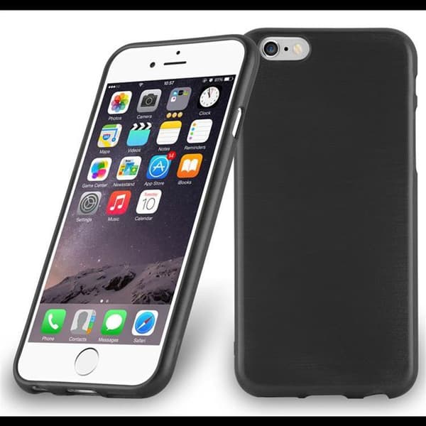 Skyddsfodral för iPhone 6 PLUS / 6S PLUS Svart Stötskydd Svart