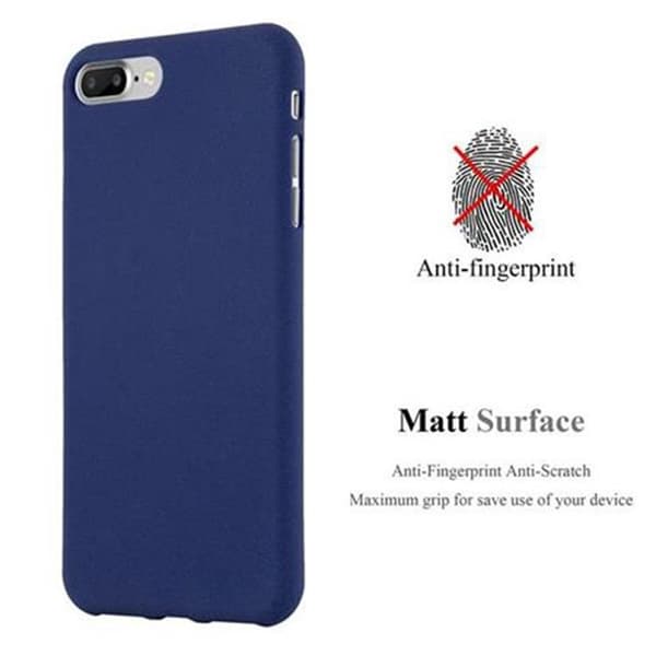 Skyddsfodral för iPhone 7 PLUS / 7S PLUS / 8 PLUS FROST MÖRKBLAU Skydd i silikon TPU Blå