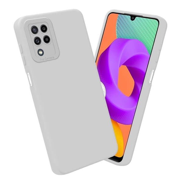 Skyddsfodral för Samsung Galaxy M22 / M32 4G i FLUID VIT Stötsäker Vit