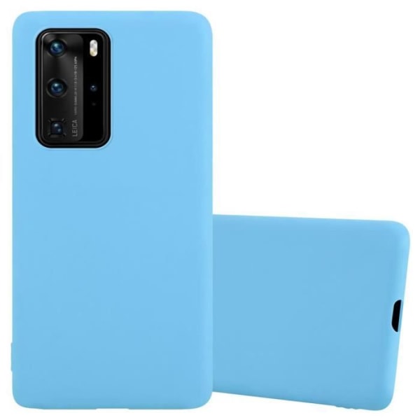 Fodral för Huawei P40 PRO / P40 PRO+ i CANDY BLUE 1 Cadorabo Cover Protection silikon TPU-fodral