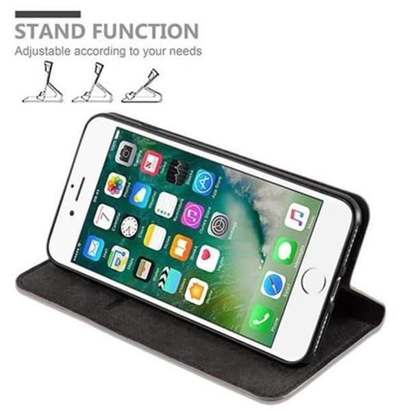 Etui för iPhone 7 PLUS / 7S PLUS / 8 PLUS Fodral i MÖRK BRUN brun